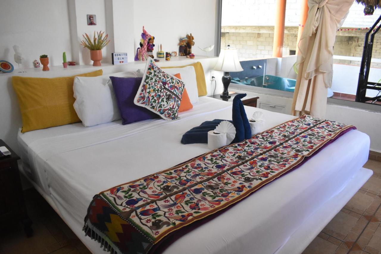 Ximajo Casa Piedra Hotel Brisas de Zicatela ภายนอก รูปภาพ