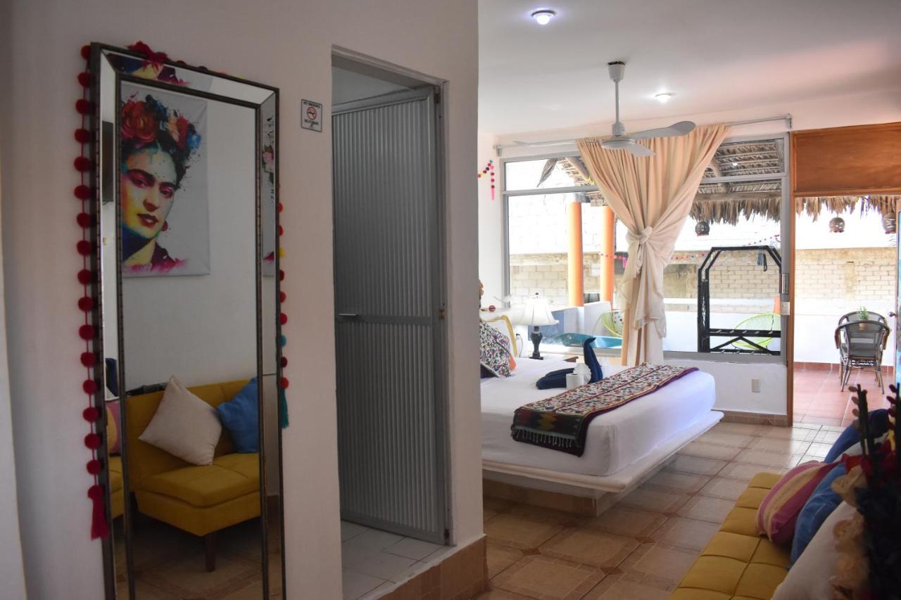 Ximajo Casa Piedra Hotel Brisas de Zicatela ภายนอก รูปภาพ